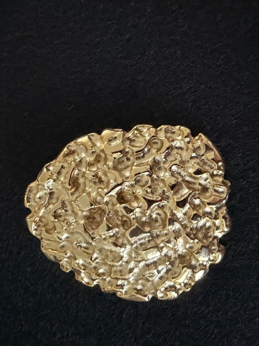 Western Gold Nugget Bolo and Shirt Tip Set Collectable